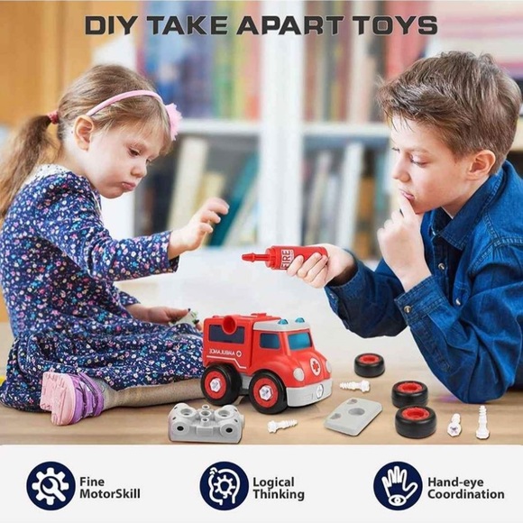 Take Apart Toys for Kids, Construction Transform Robot - Picture 2 of 6